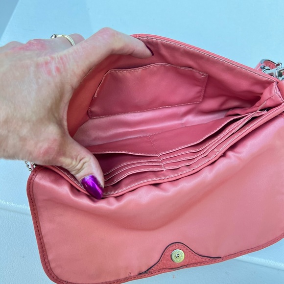 Coach orange Wristlet Wallet - Picture 12 of 12